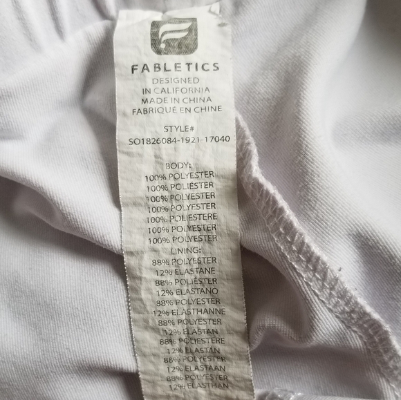 Fabletics Latrice High Performing Medium Shorts Double Layer w/Compression Liner - Picture 8 of 8